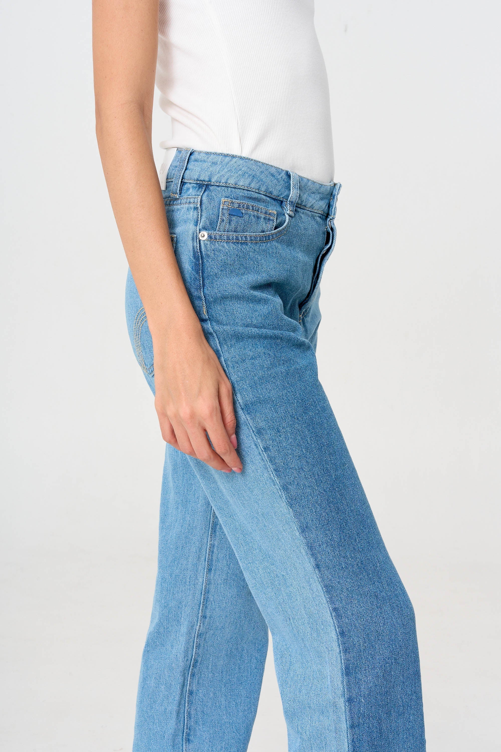 jean femenino azul