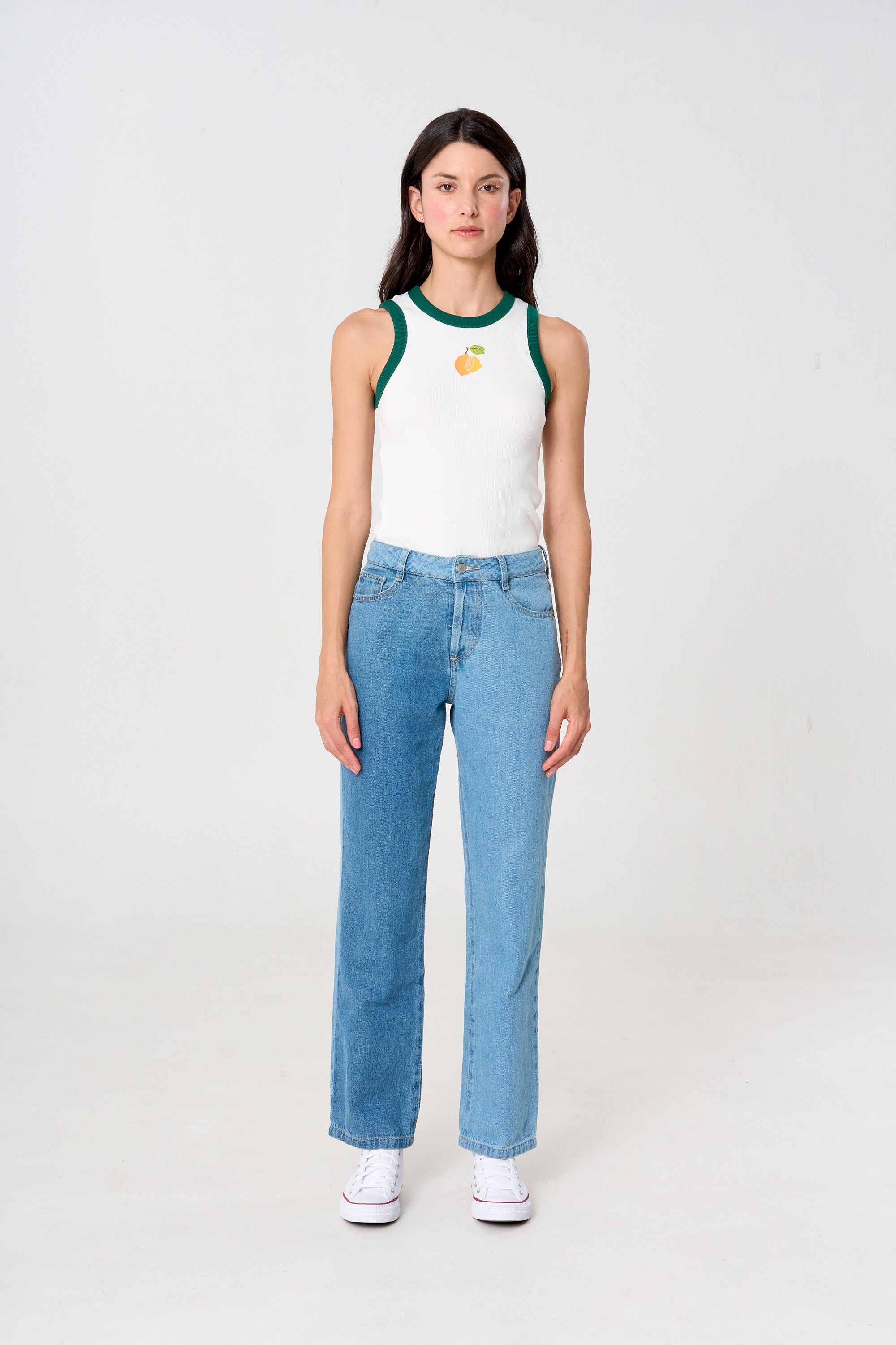 jean femenino azul