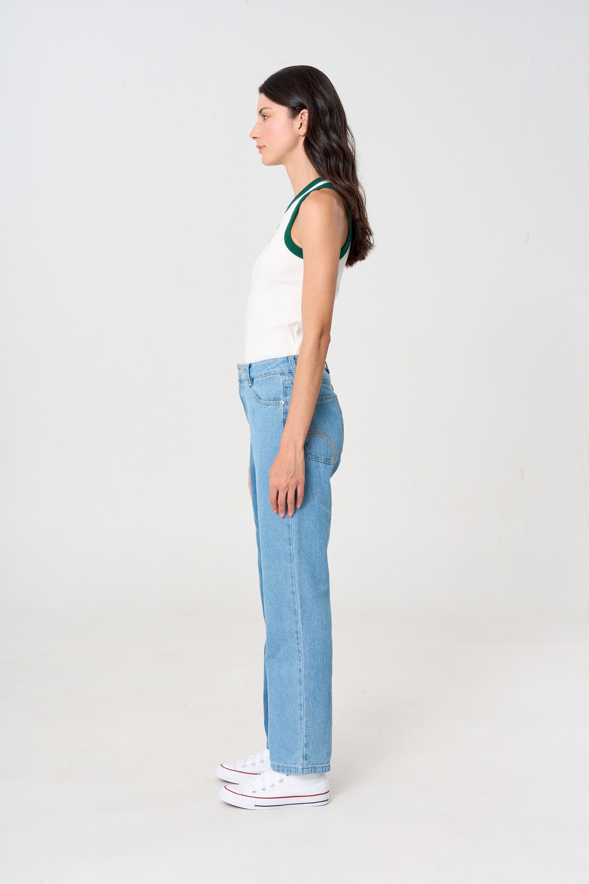 jean femenino azul